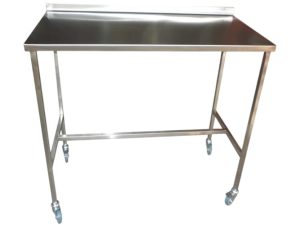 Mesa arsenalera con y sin soporte superior trasero