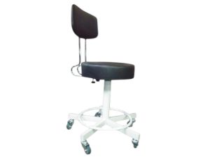 Taburete con respaldo